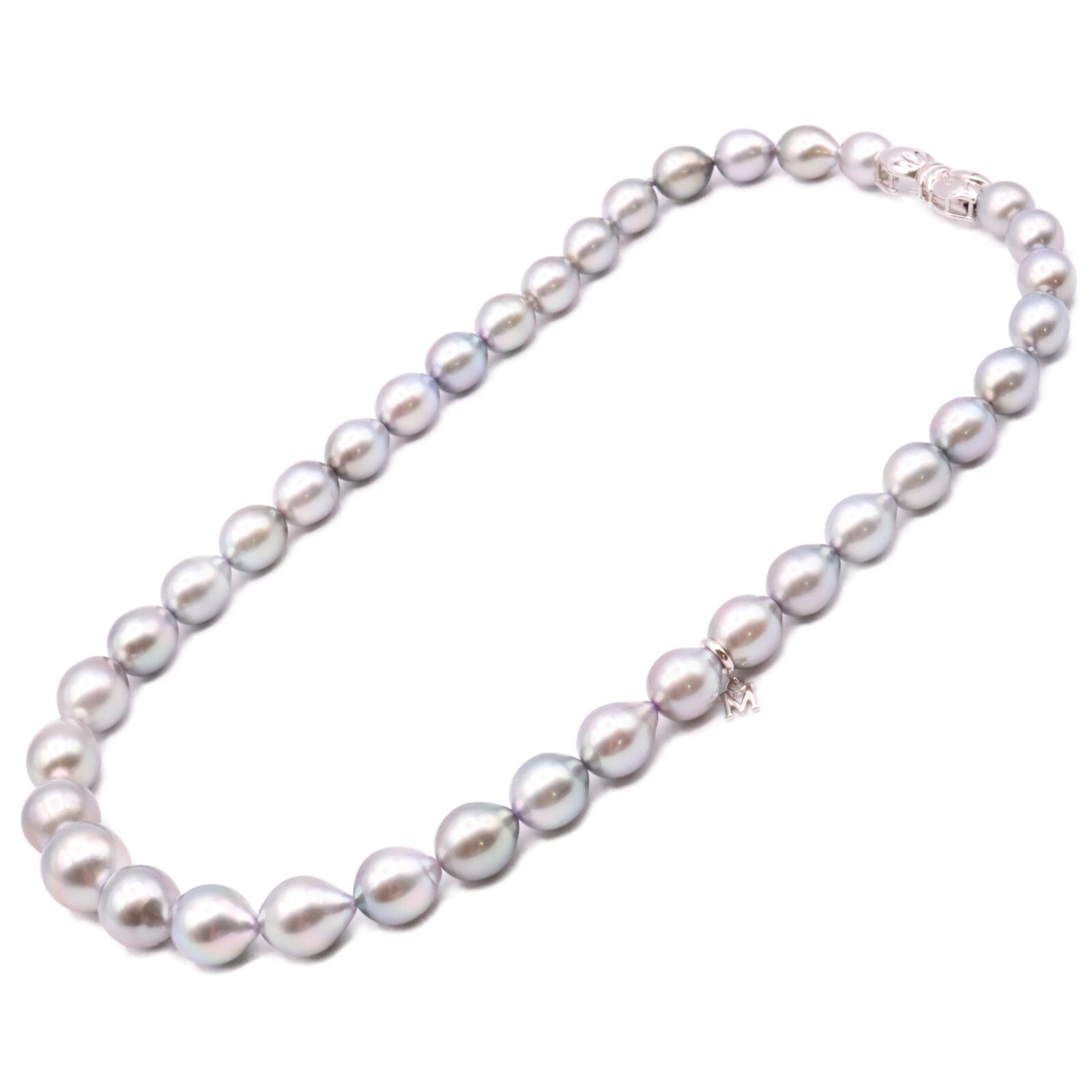 MIKIMOTO ミキモト K18 バロックパール 8.4~11.8mm 37珠