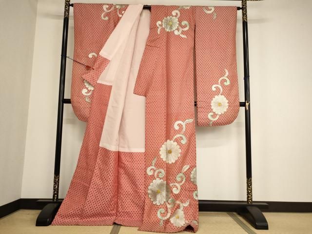 【TAMA屋】全て正絹 全て振袖 全て刺繍入り 花柄まとめ3点 TM1736 TAMA屋】全て正絹 全て振袖 全て刺繍入り 花柄まとめ売り3点