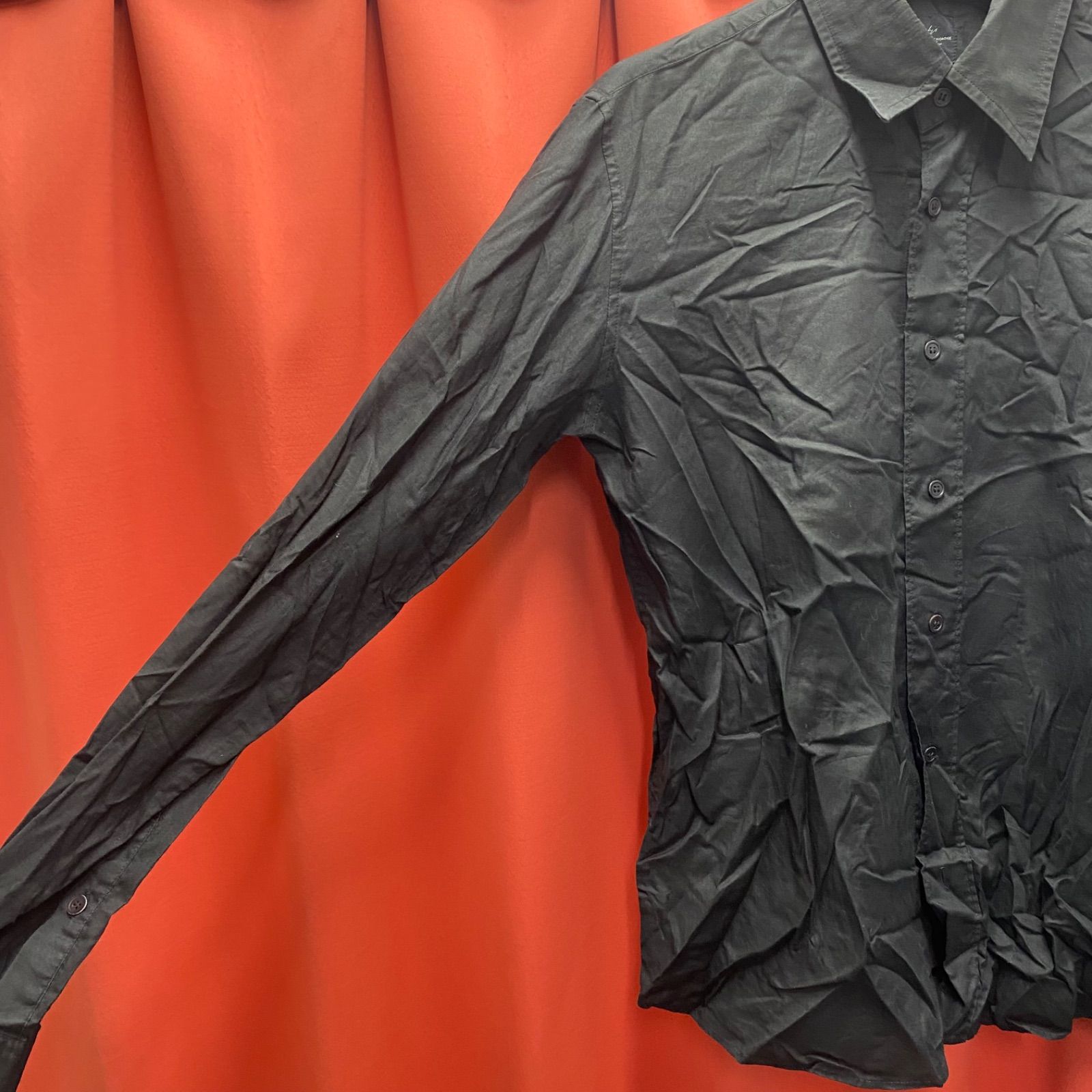 YOHJI YAMAMOTO 長袖ワイシャツ【新品未使用品】 yohji yamamoto - pour homme | ストール付き環縫いB / シャツ