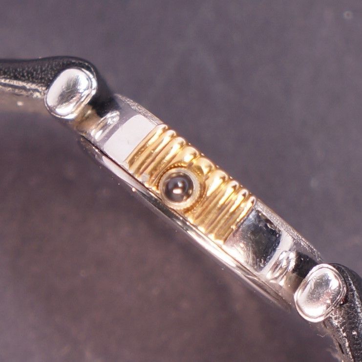 【稼働極美品】SEIKOエクセリーヌ アンティーク電池交換済　新品革ベルト 稼働品】SEIKO エクセリーヌ アンティーク腕時計 電池交換済