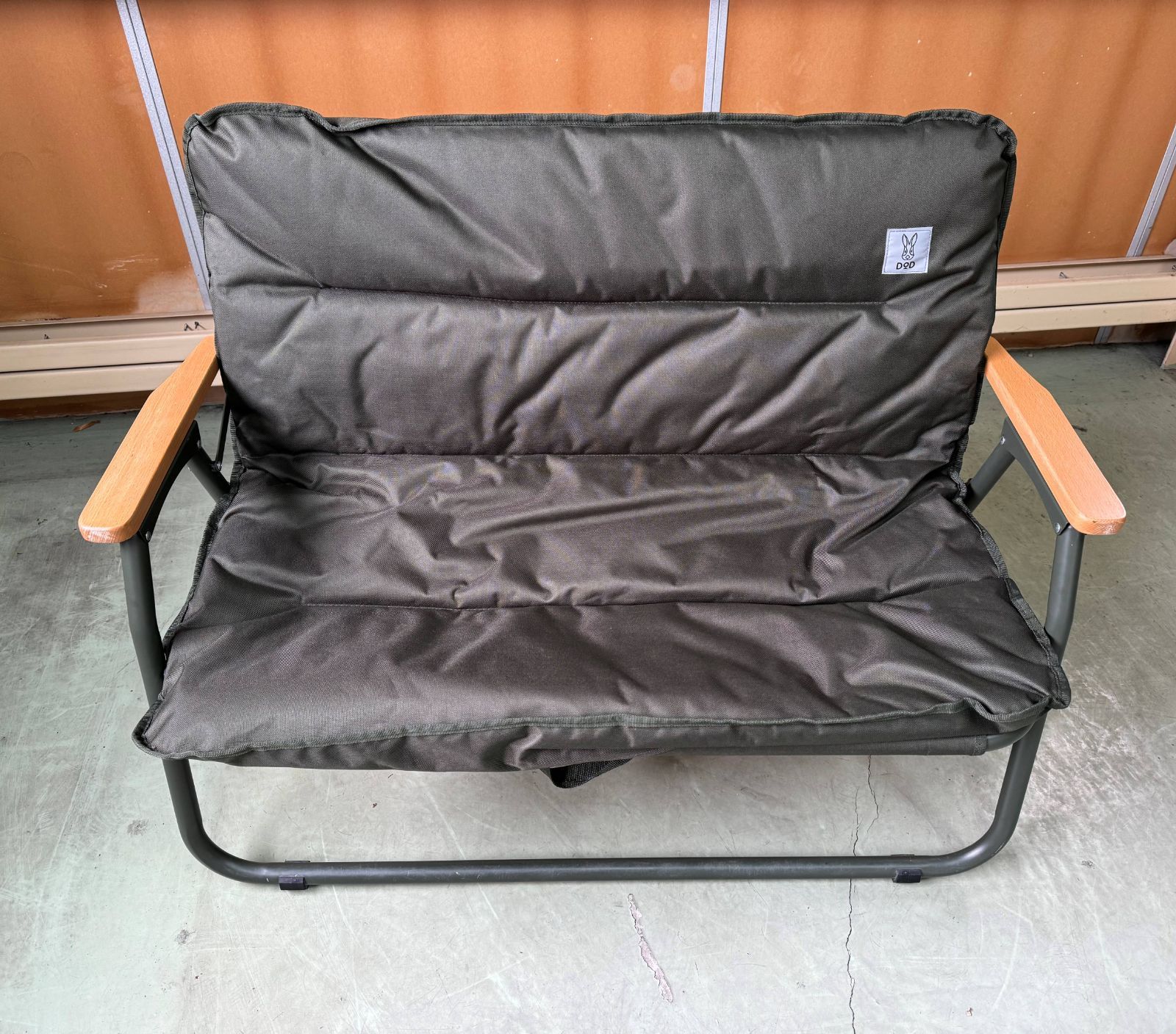 DOD グッドラックソファ カーキ CS2-500-KH