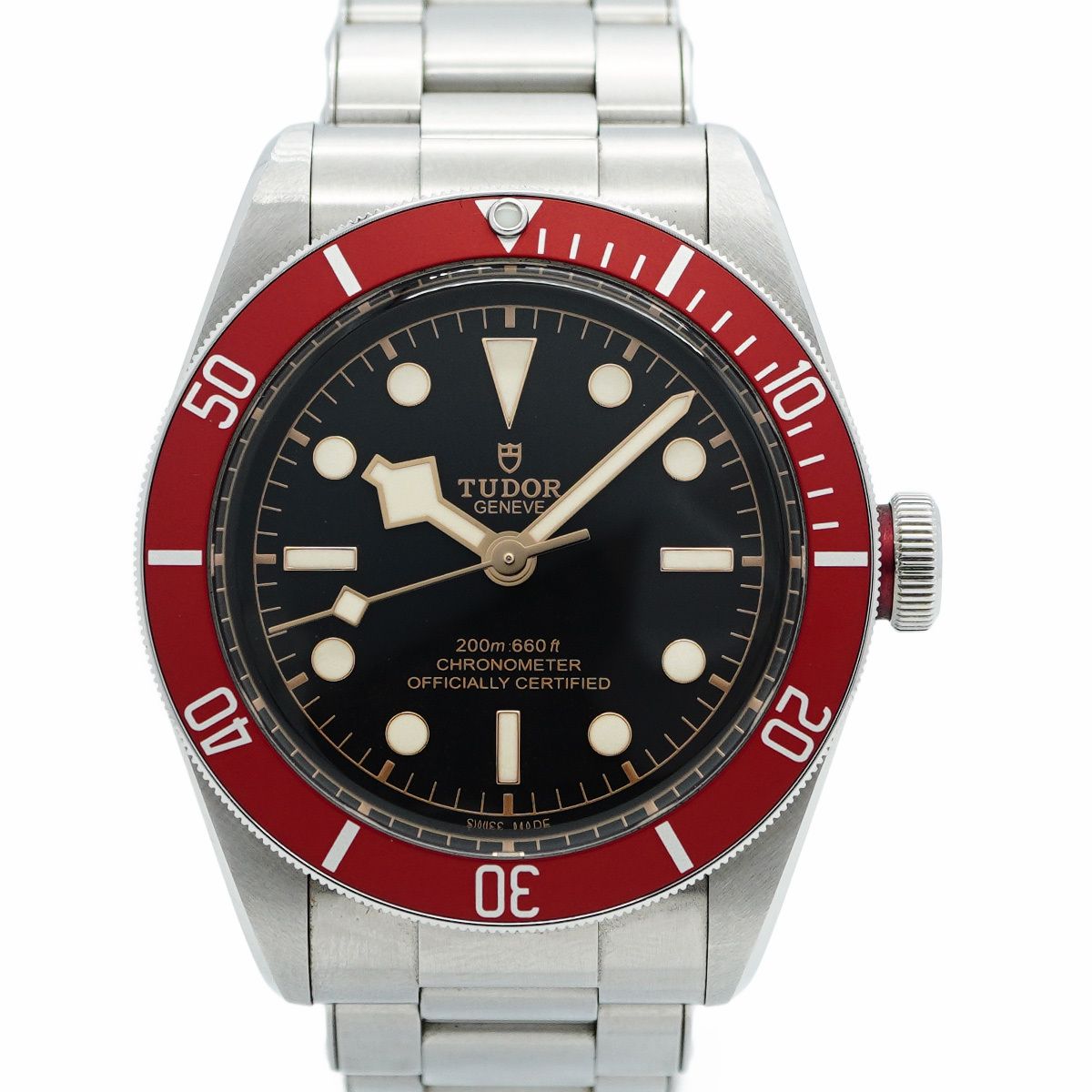 5wwm0264 チュードル ブラックベイ 79230R 黒文字盤 腕時計 メンズ