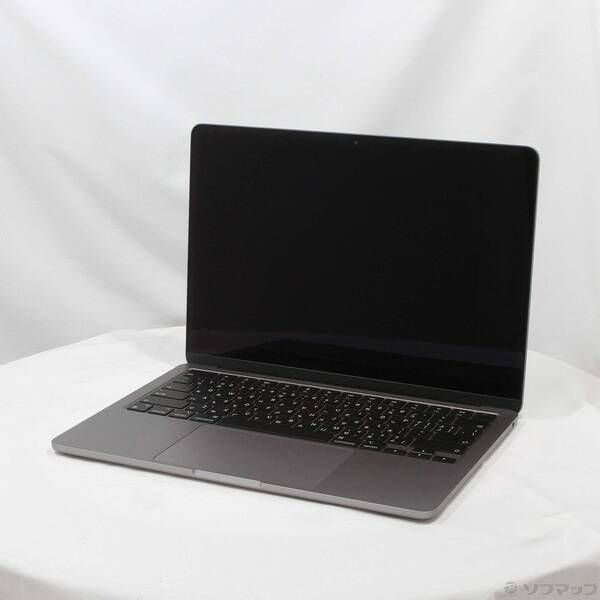 〔中古品〕MacBook Air 13.6-inch Early-2024 MXCR3J／A Apple M3 8コアCPU_10コアGPU 16GB SSD512GB スペースグレイ 〔14.7 Sonoma〕【258】