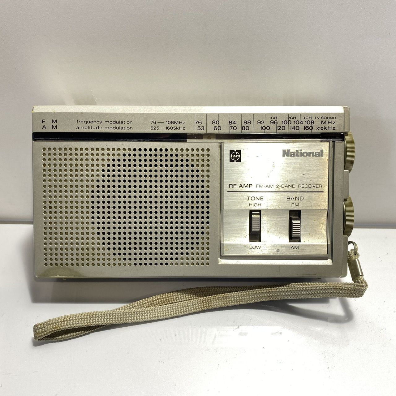 激安店舗 ナショナル National RF-U5 (管理番号：OKU8934 ジャンク ラジオ ラジオ・コンポ