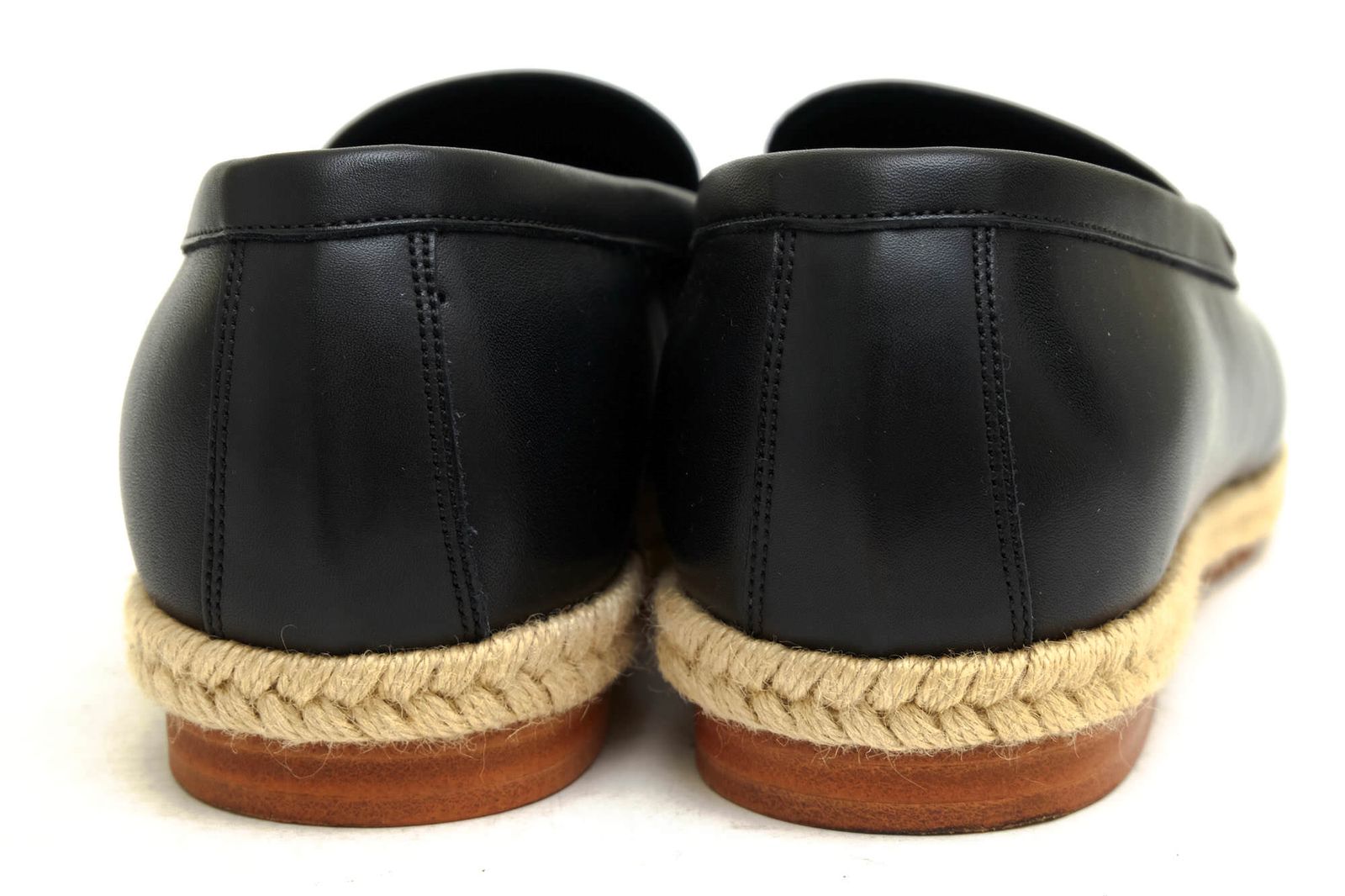 【直営店買付】 フットザコーチャー／foot the coacher コインローファー ペニーローファー シューズ 靴 メンズ 男性 男性用レザー 革 本革 ブラック 黒  FTC1412023 COIN LOAFER(ESPADRIILE) エスパドリーユ仕様 スリッポン  ダイヤル式シューズ