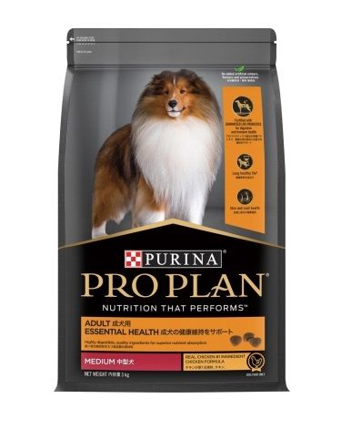同梱不可 4個セット プロプラン 中型犬 成犬用 成犬の健康維持をサポート チキン 3kg