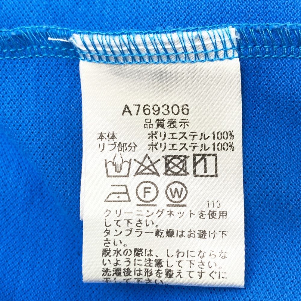 サイズ：48 ARCHIVIO アルチビオ 半袖ポロシャツ ブルー系