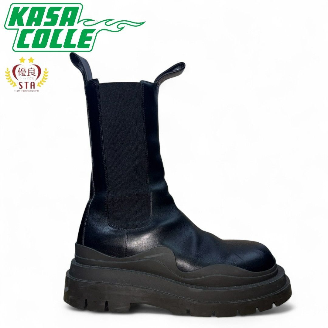 BOTTEGA VENETA ボッテガヴェネタ サイドゴア タイヤ チェルシーブーツ サイズ41