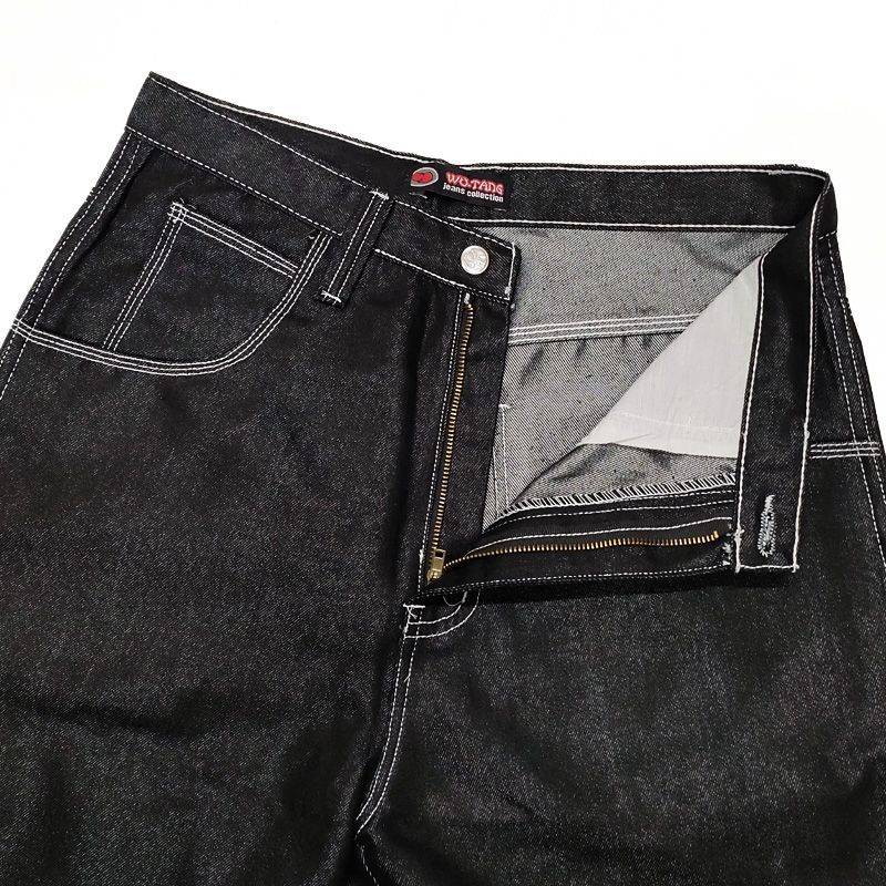 デッドストック ウータン・クラン ブラック デニムパンツ バギー