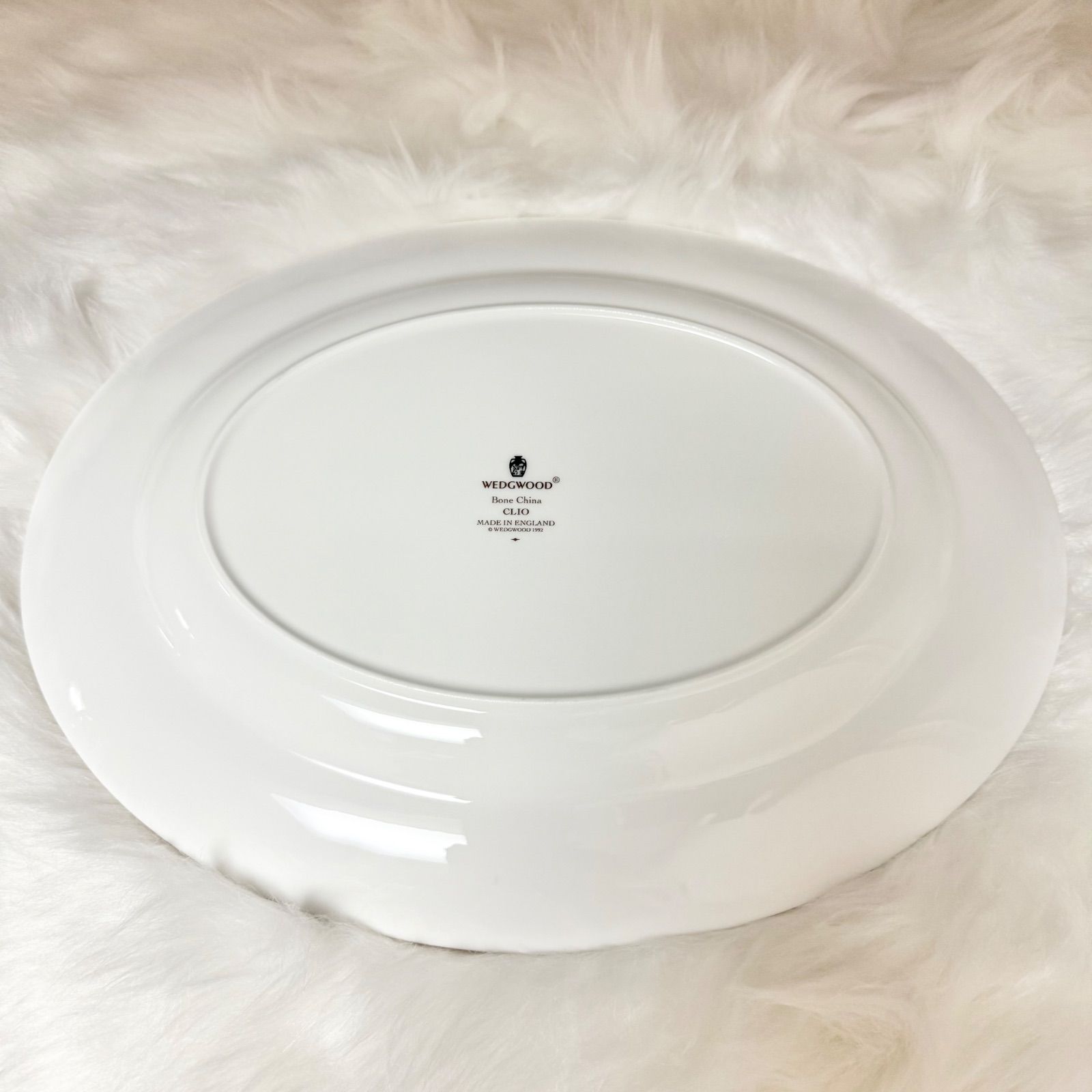 ウェッジウッド WEDGWOOD CLIO クリオ オーバルプレート 36cm