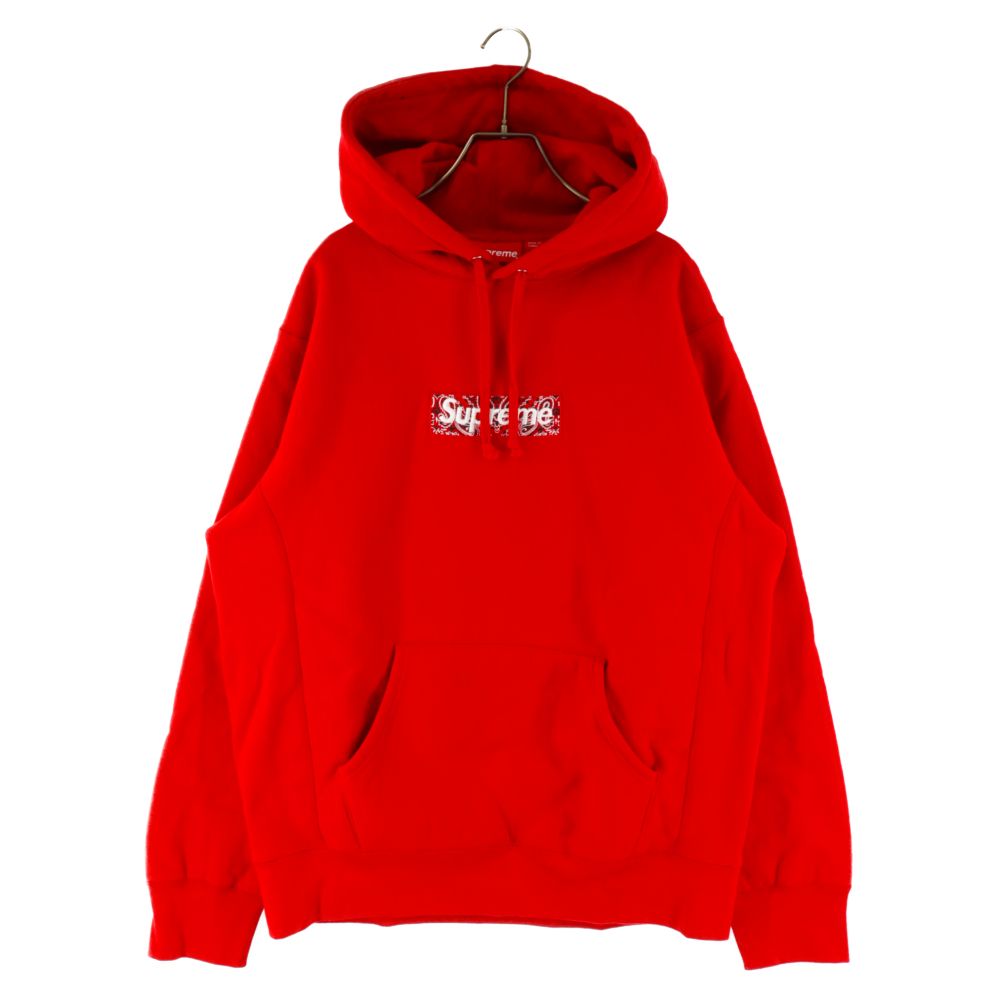 SUPREME (シュプリーム) 19AW Bandana Box Logo Hooded Sweatshirt