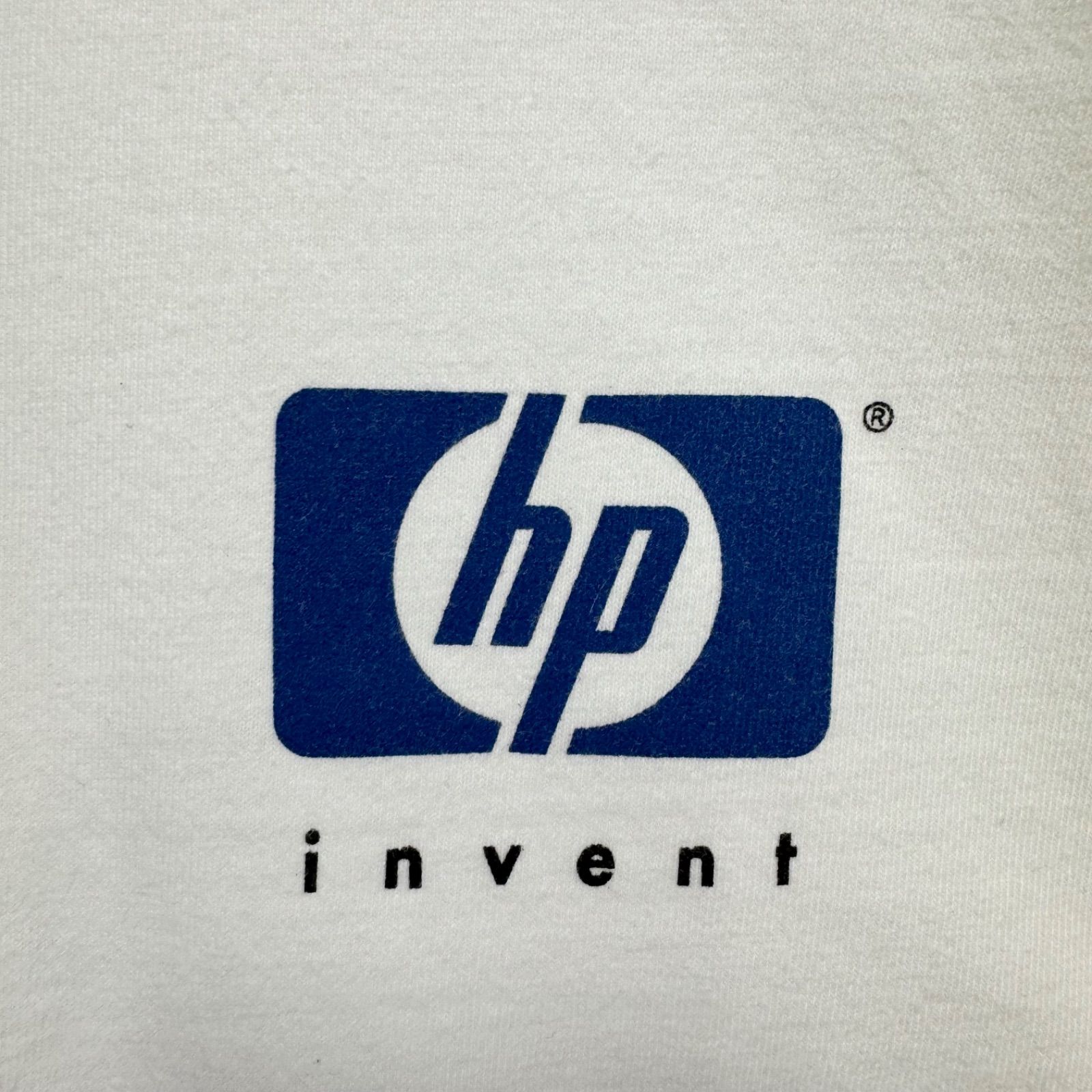 90s-00s vintage HP invent Hewlett-Packard Print T-shirt Tee USA製