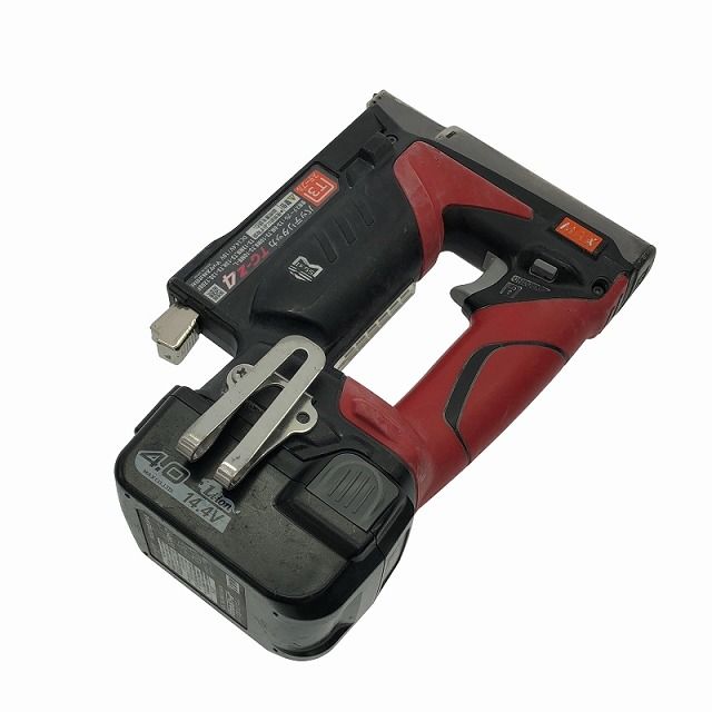 品 MAX マックス 14.4V 18V 充電式タッカー TG-Z4 バッテリ1個 14.4V 4.0Ah ケース付 ステープル幅13mm 長さ13mm HRDEVELOPMENT_JP