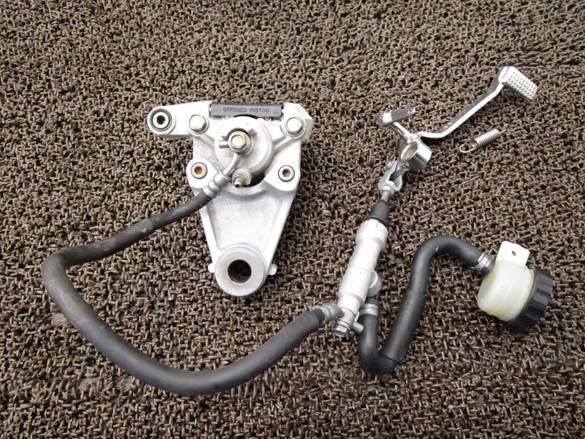 ZRX1100 リアキャリパー マスター ブレーキペダル ▲A5762 ZRT10C カワサキ ZXT10CE キャブ車