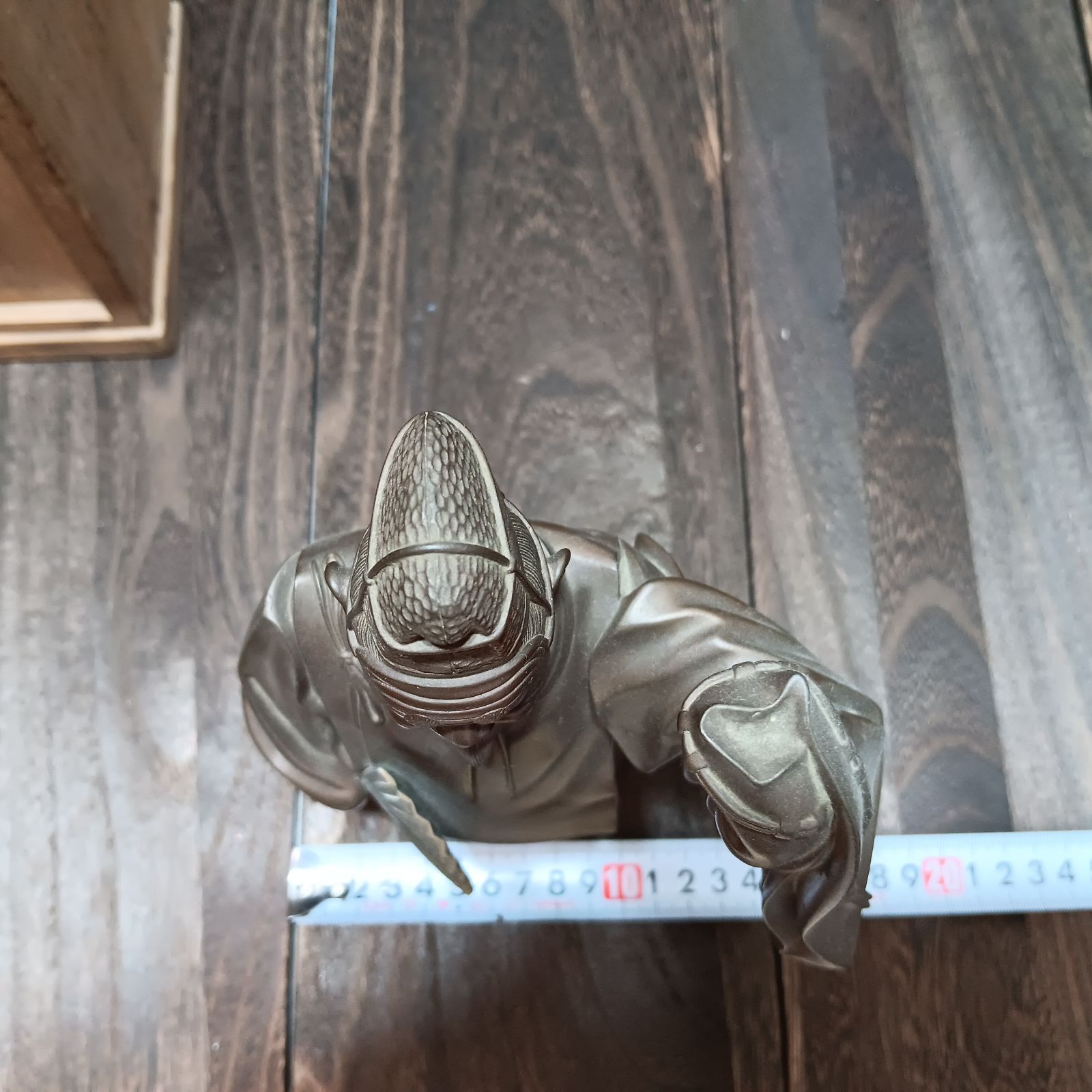 工芸品 在銘 月光 舞翁 置物 彫刻 銅製 金属工芸 金工師 現状品 工芸品 在銘 月光 舞翁 置物 彫刻 銅製 金属工芸 金工師 現状品