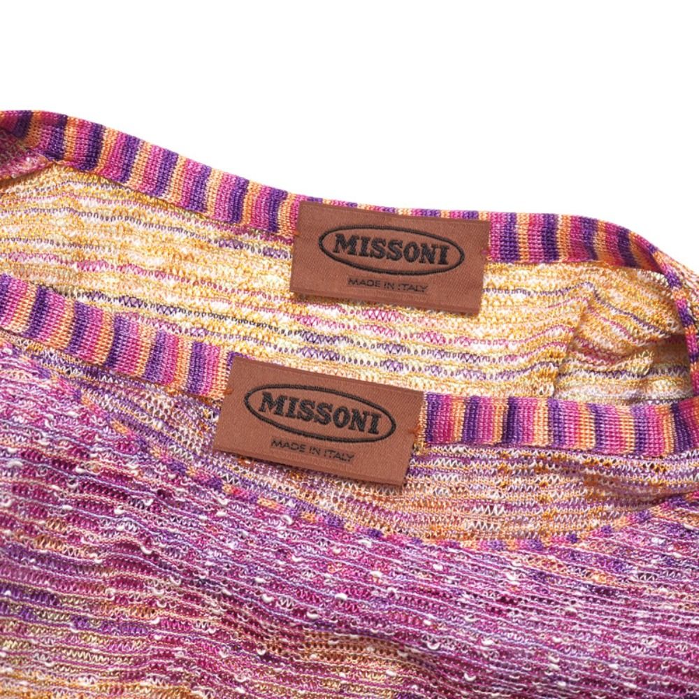✨️美品✨️ MISSONI ミッソーニ ニット ワンピース カーディガン ウール □美品□Missoni ミッソーニ セットアップ サイズ42 ニット