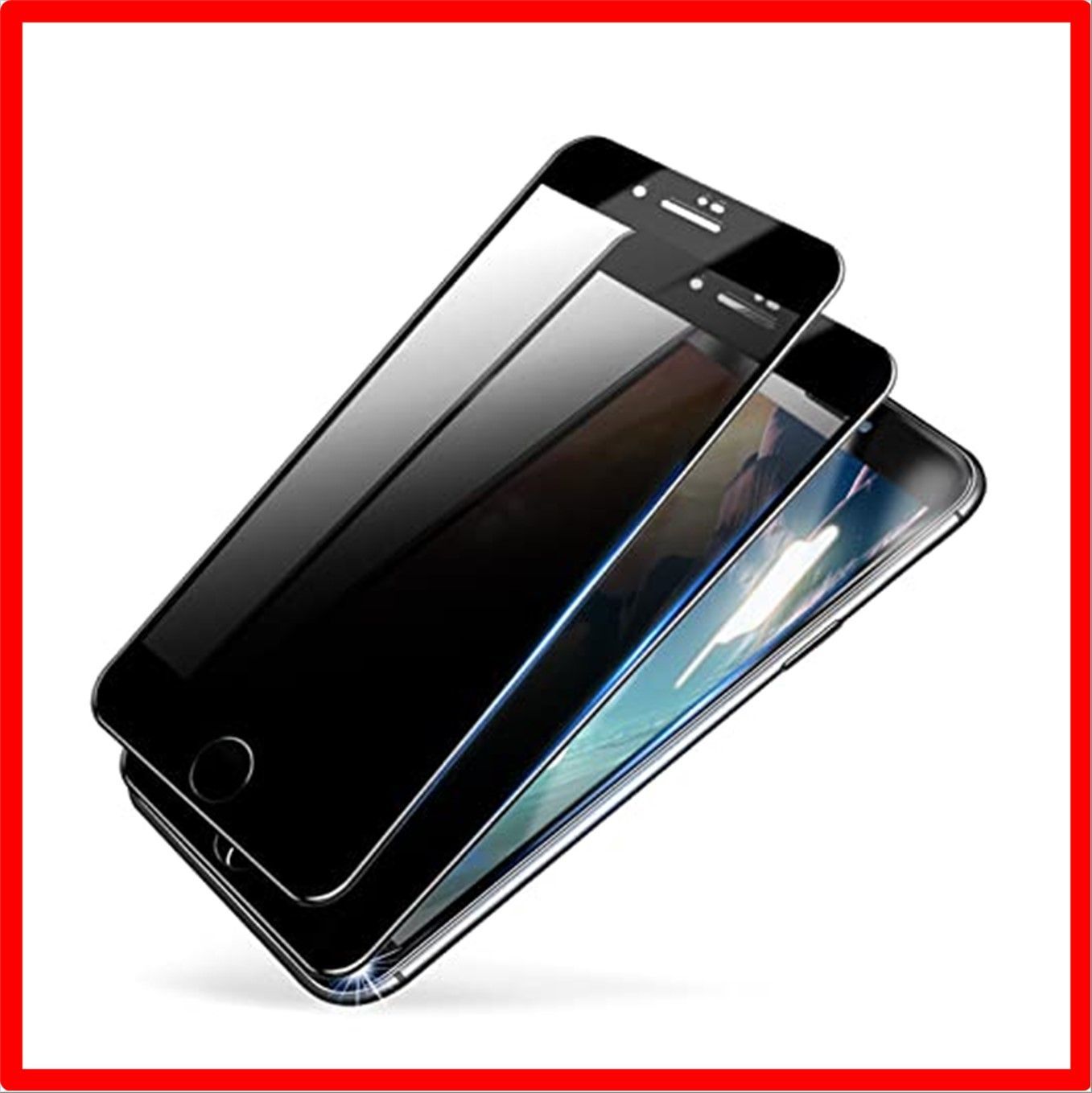 【送料無料 】 iPhone SE2_覗き見防止 【覗き見防止】 iphone se2 ガラスフィルム のぞき見防止 iphonese2 のぞき見防止フィルム