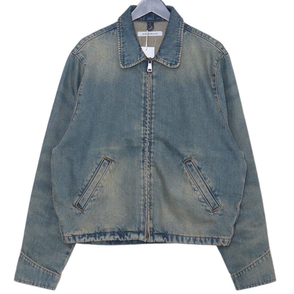 1/31 ご予約品② NO MAINTENANCE Sand-Wash Mechanic Jacket Sサイズ インディゴ RN