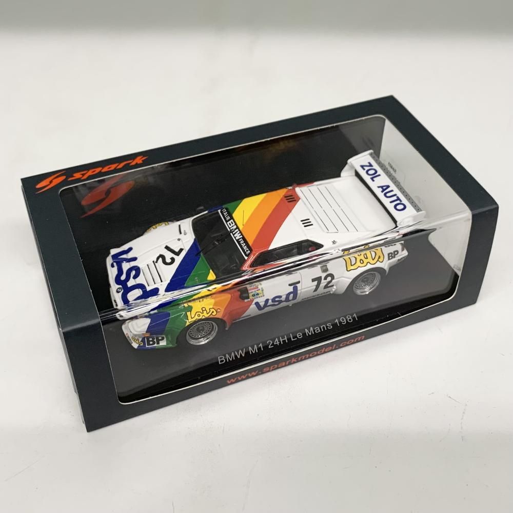 1/43 スパーク BMW M1 1980 LM Map of France Spark 1/43 (S6405) BMW M1