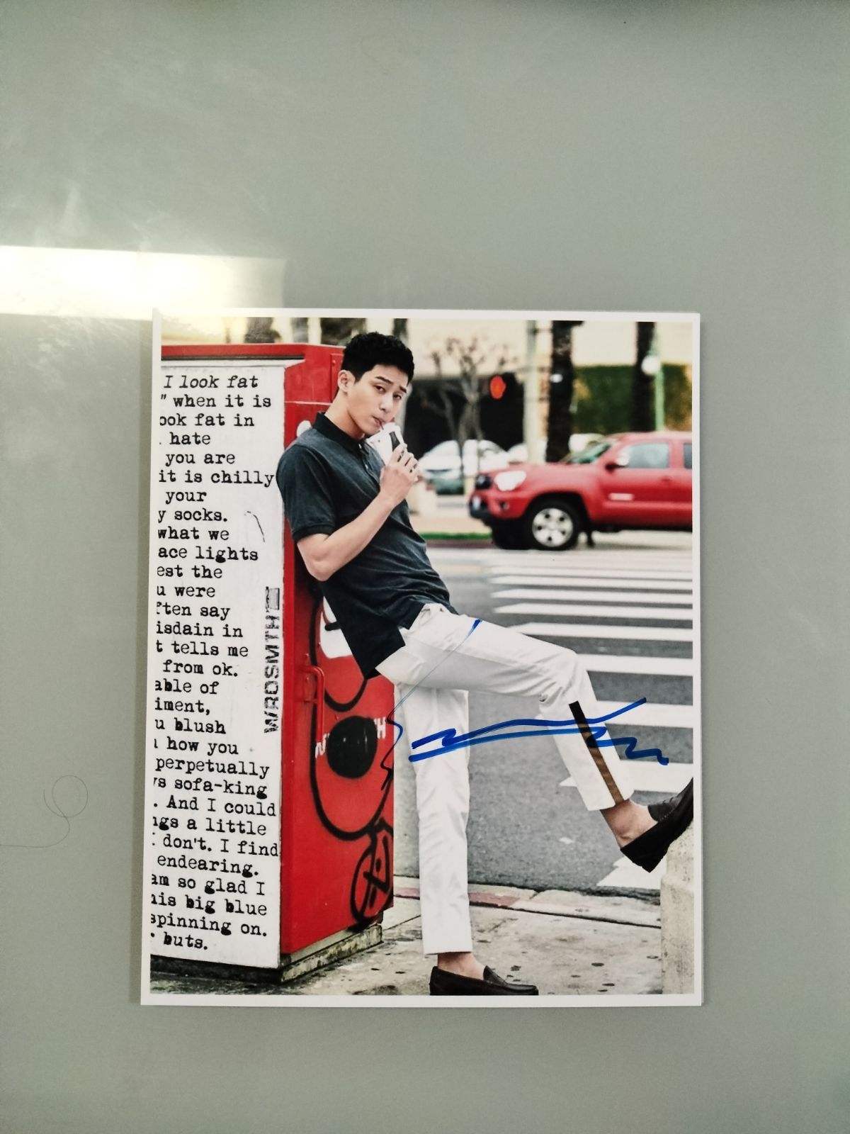 パク・ソジュン直筆サイン入り超大型写真…梨泰院クラス…5 - メルカリ
