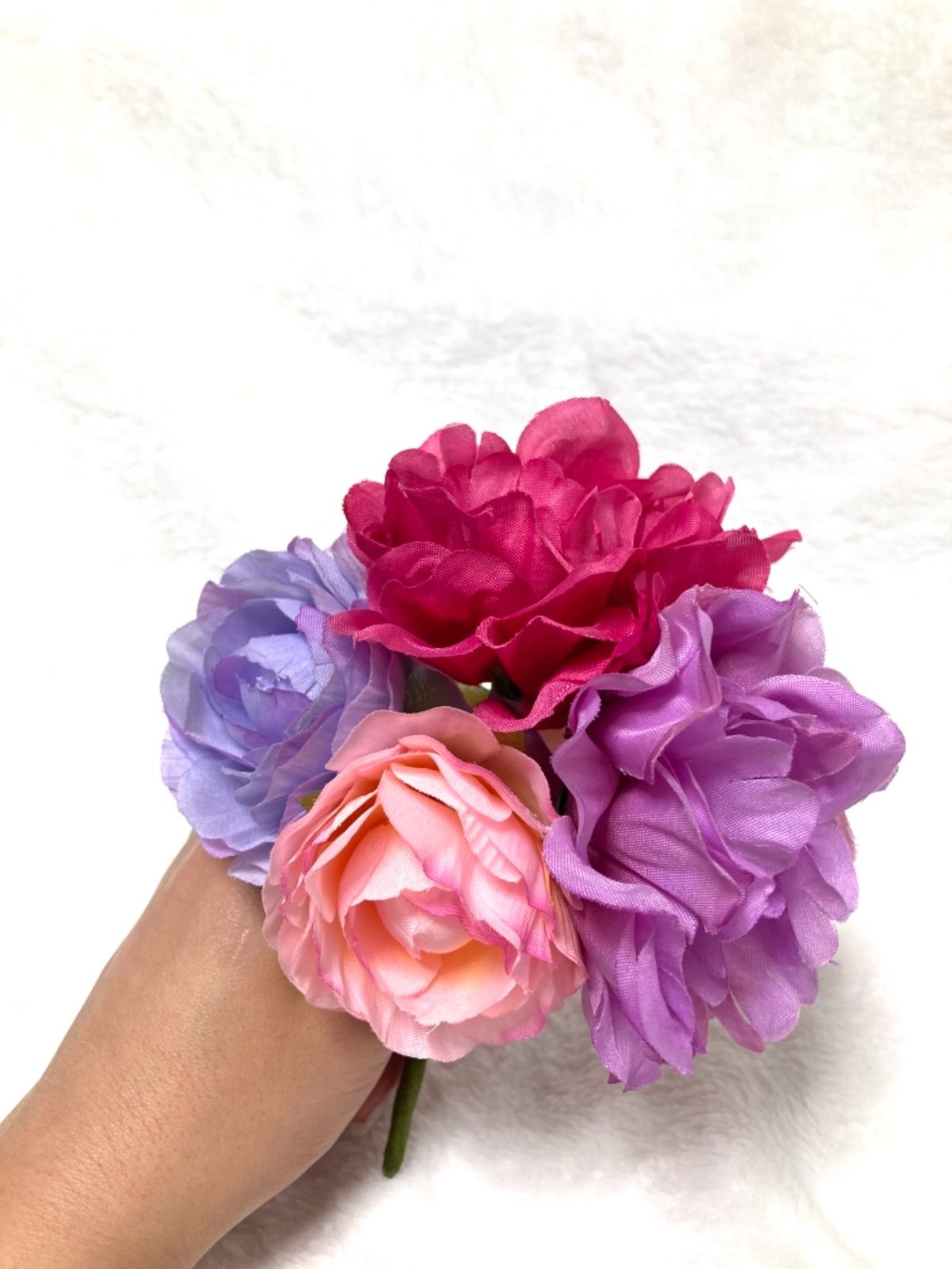 メルカリshops フローレス 髪飾り 花飾り ブーケ ヘアアクセサリー フラメンコ D