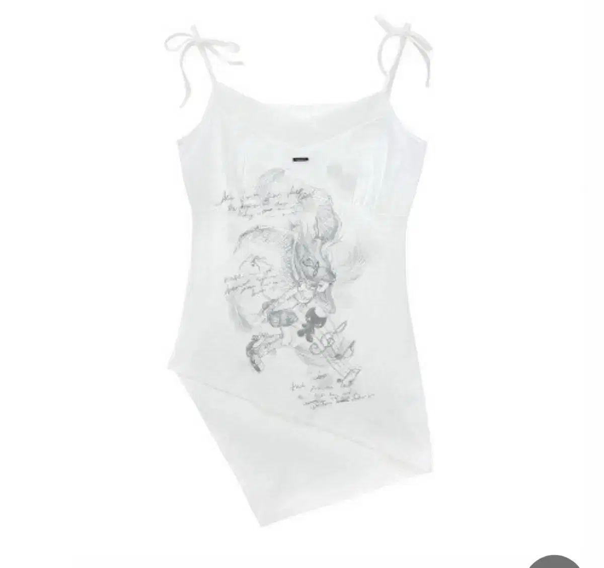 HUG YOUR SKIN ハグユアースキン エンジェル ノースリーブ 服 ノースリーブカットソー 中止