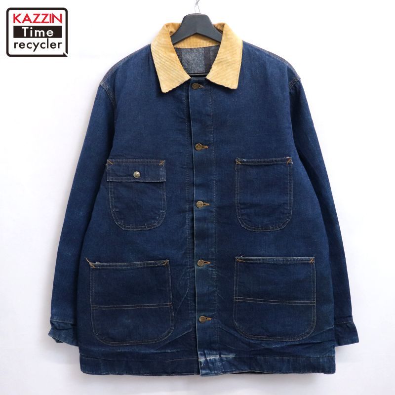 80s USA製 vintage Sears フィールドマスター 裏地ブランケット デニム