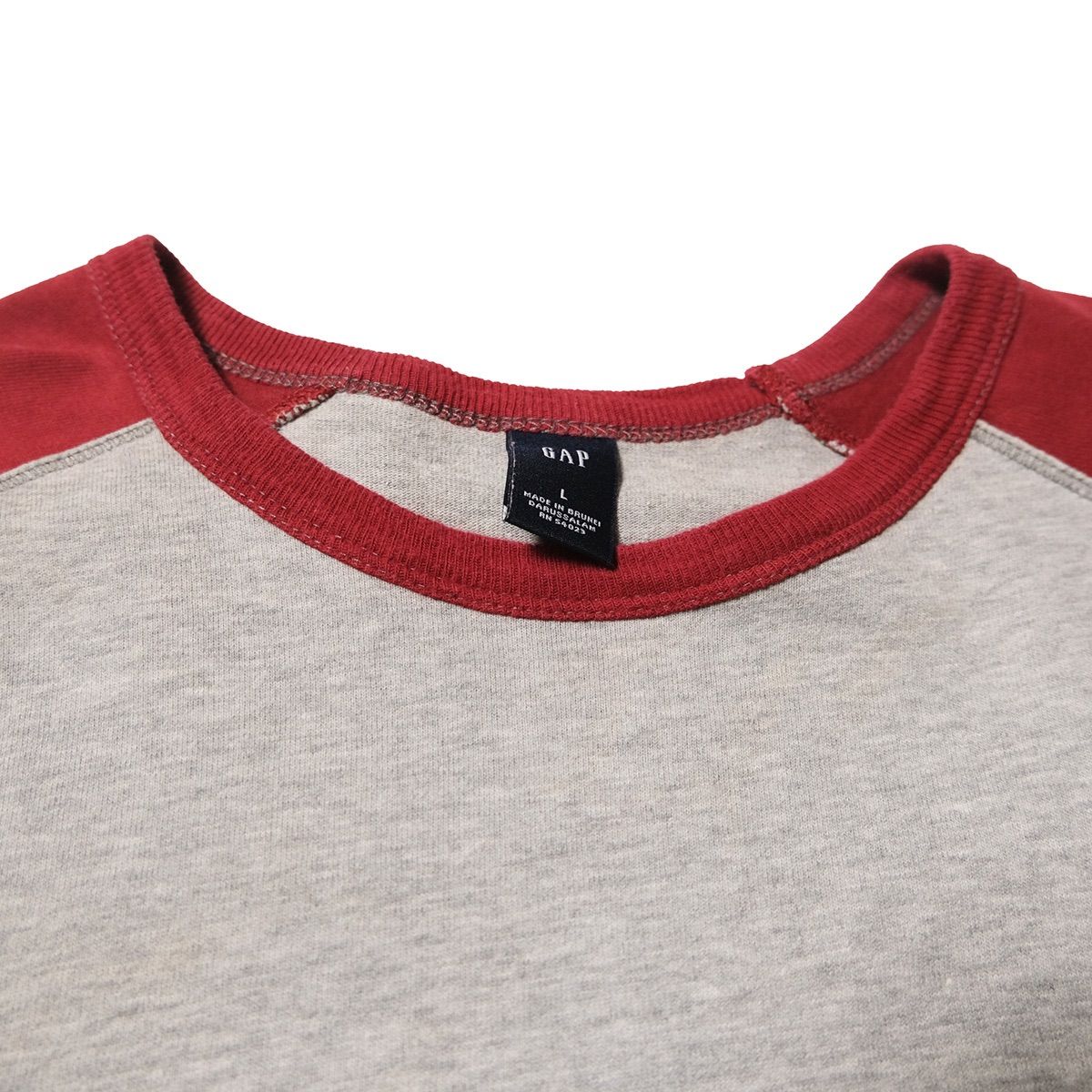 00's ギャップ GAP ラグランスリーブ コットン Tシャツ 長袖 (L