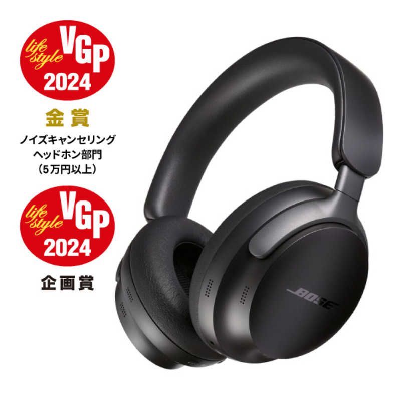 ♥ 未開梱 BOSE ブルートゥースヘッドホン ノイズキャンセリング対応 Black QCULTRAHPBLK