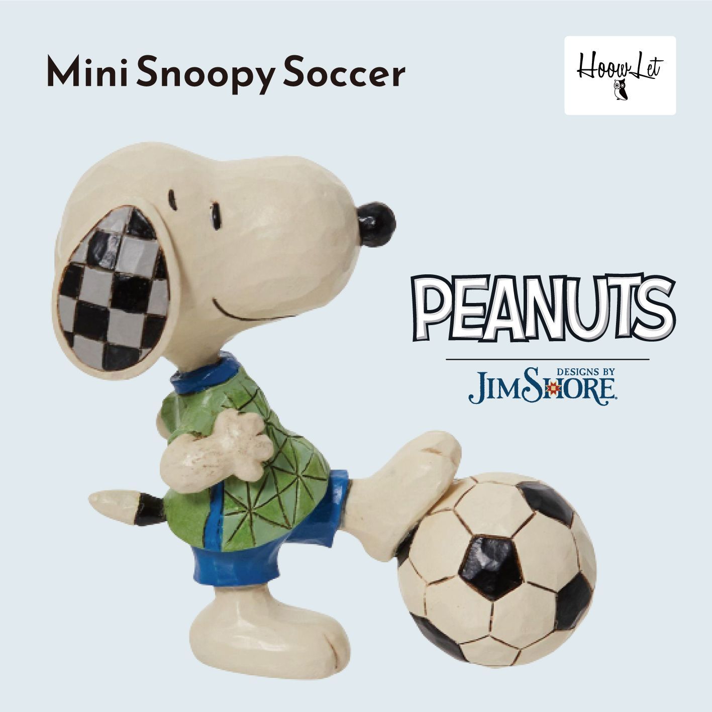 スヌーピー サッカー ミニ ギフト プレゼント 置物 フィギュア