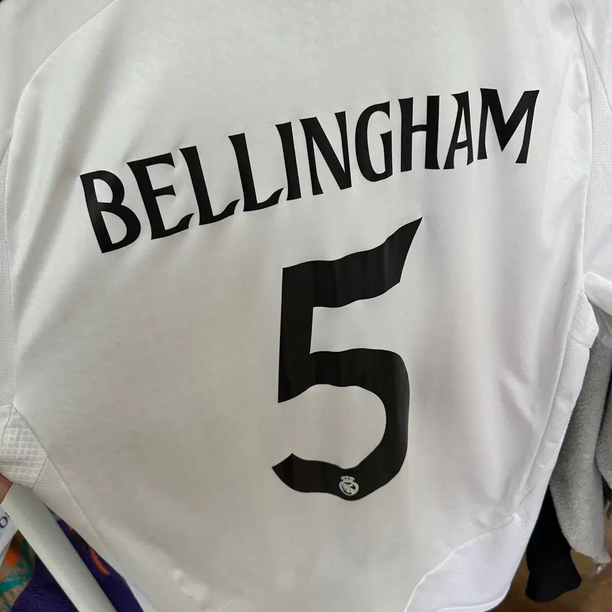 24-25レアル・マドリードユニフォーム5番ベリンガム半袖 24 ー 25