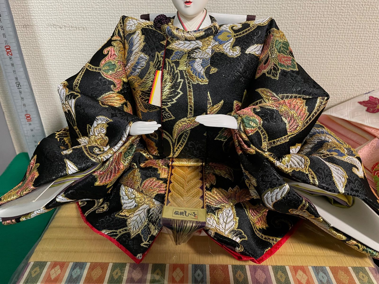 極上特選三月雛人形 親王飾り 壽誠作 『丹秀雛』 ガラスケース入り