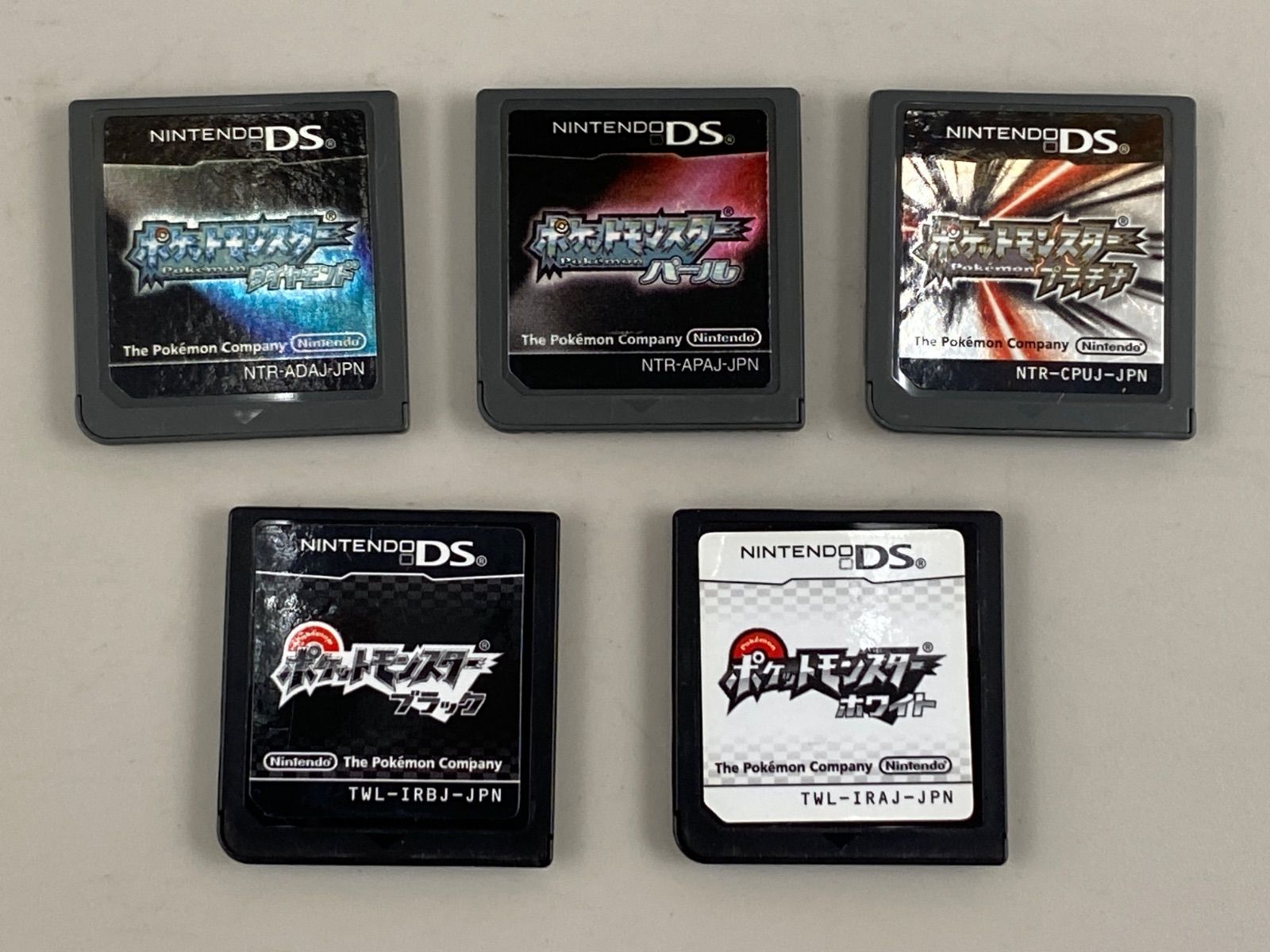 【KW】ポケットモンスター　Nintendo DS　ソフト　5点まとめ KW】ポケットモンスター Nintendo DS ソフト 5点まとめ ポケモン