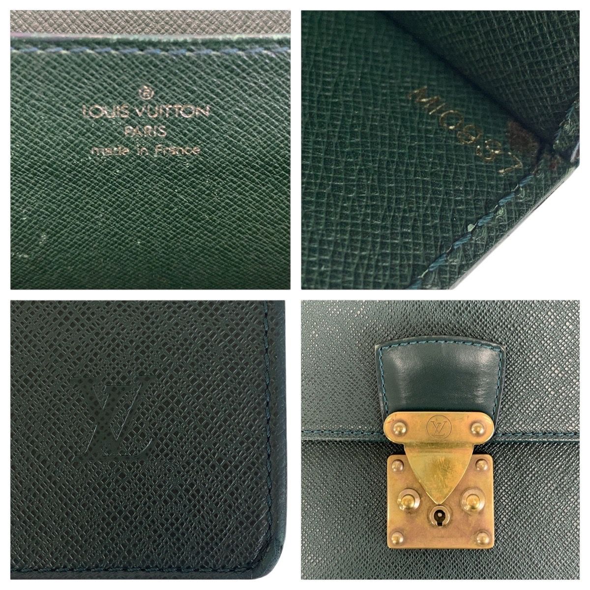 LOUIS VUITTON ルイヴィトン タイガ モスコバ エピセア ダークグリーン 
