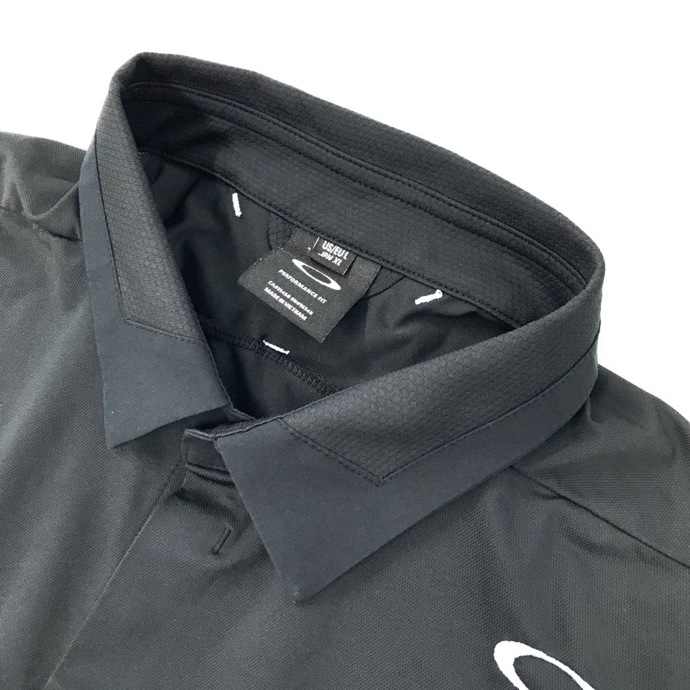 サイズ：XL OAKLEY オークリー 434387JP 半袖ポロシャツ スカル