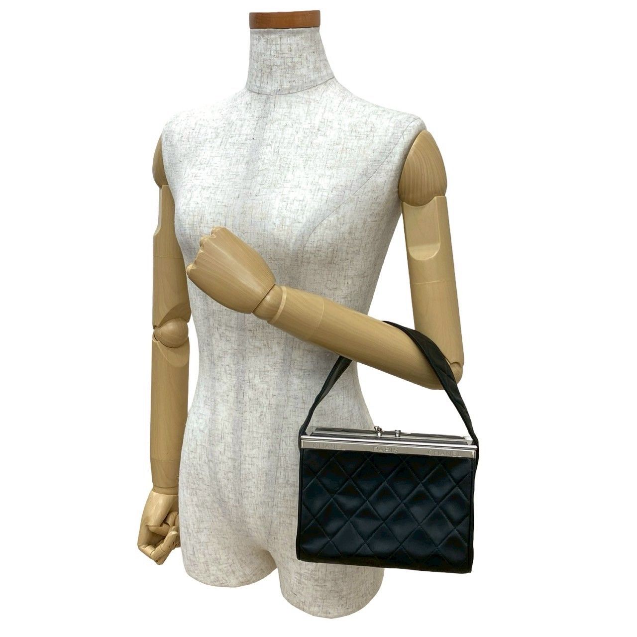 極 美品 袋付 シール有 4番台 CHANEL シャネル マトラッセ ココ
