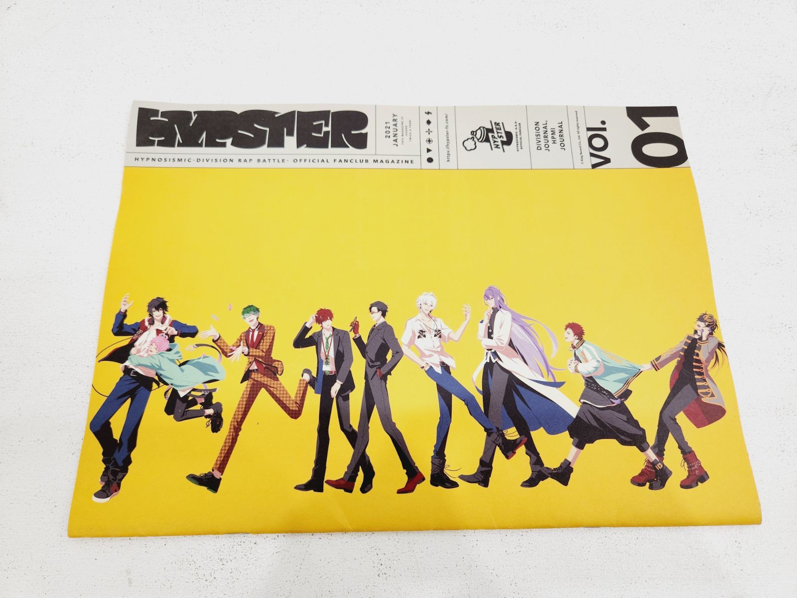 ヒプノシスマイク HYPSTER FC限定 会報誌 10冊セット 小牧店】ヒプマイ・HYPSTER・ヒプノシスマイク FC 会報誌 1～4
