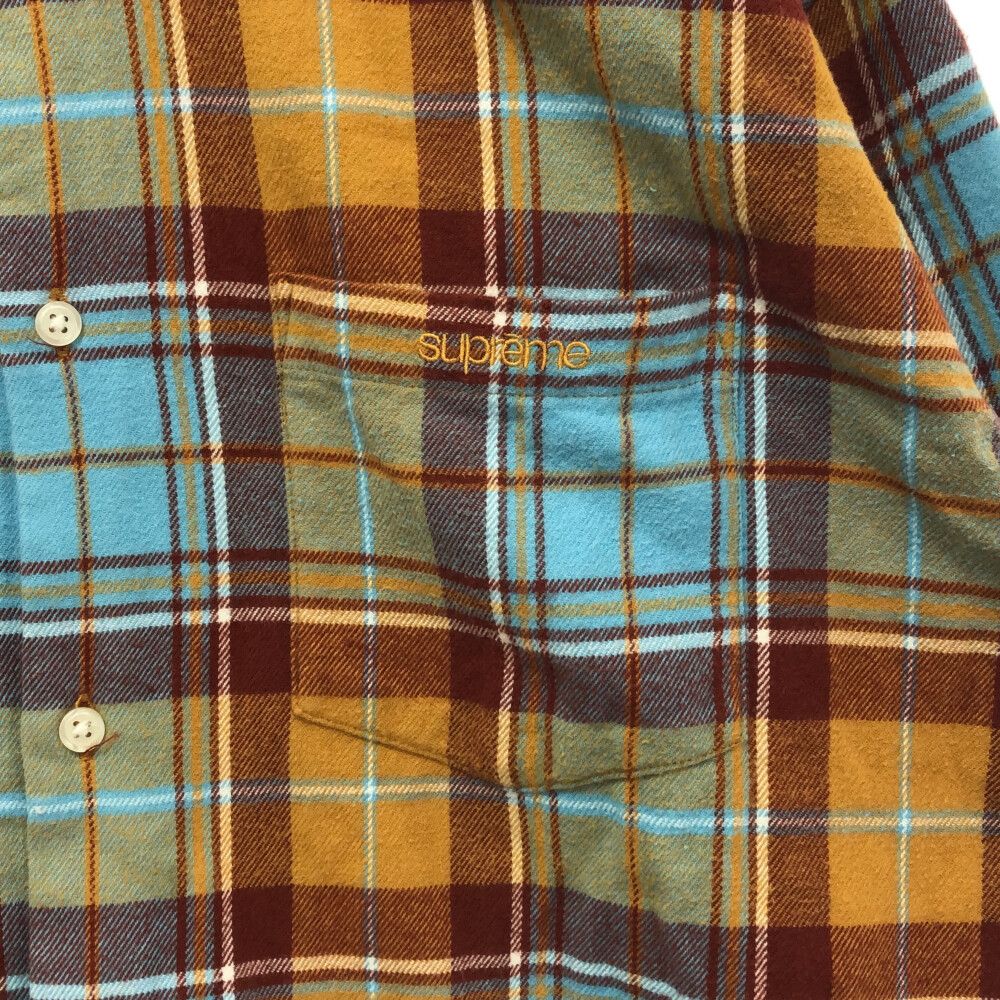 SUPREME (シュプリーム) 22AW Plaid Flannel Shirt チェック