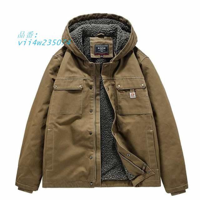 M-65 ミリタリージャケット メンズ 防寒 コート 裏起毛 ボア 冬 アウター フード付き 冬服 厚手ジャケット vii4w235074