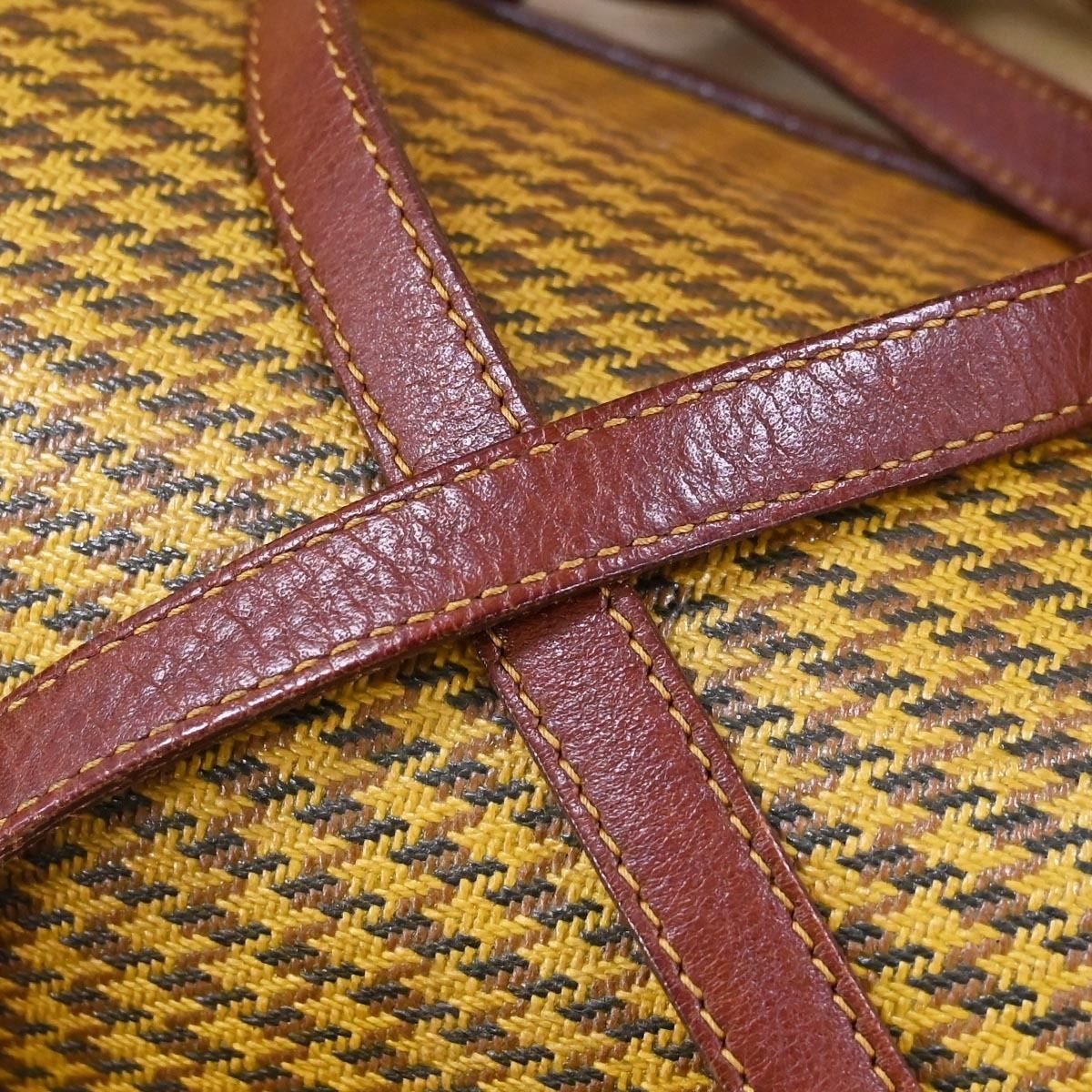 本物 超美品 グルカ 極希少 MH刻印 イントレチャート ハウンドトゥース  