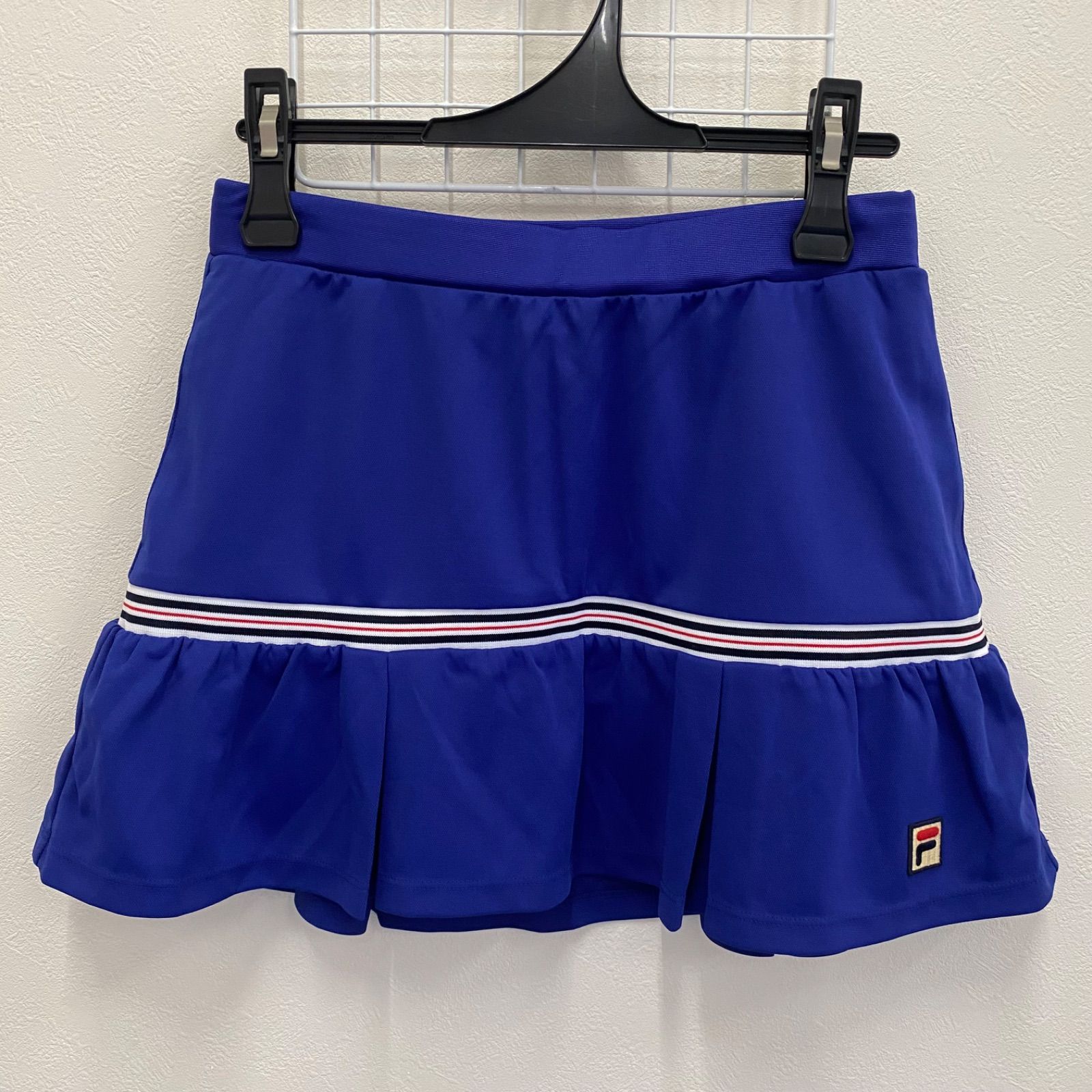 FILA スコート　Mサイズ ブルー テニス】スコート / レディース （ダークブルー） -FILA（フィラ