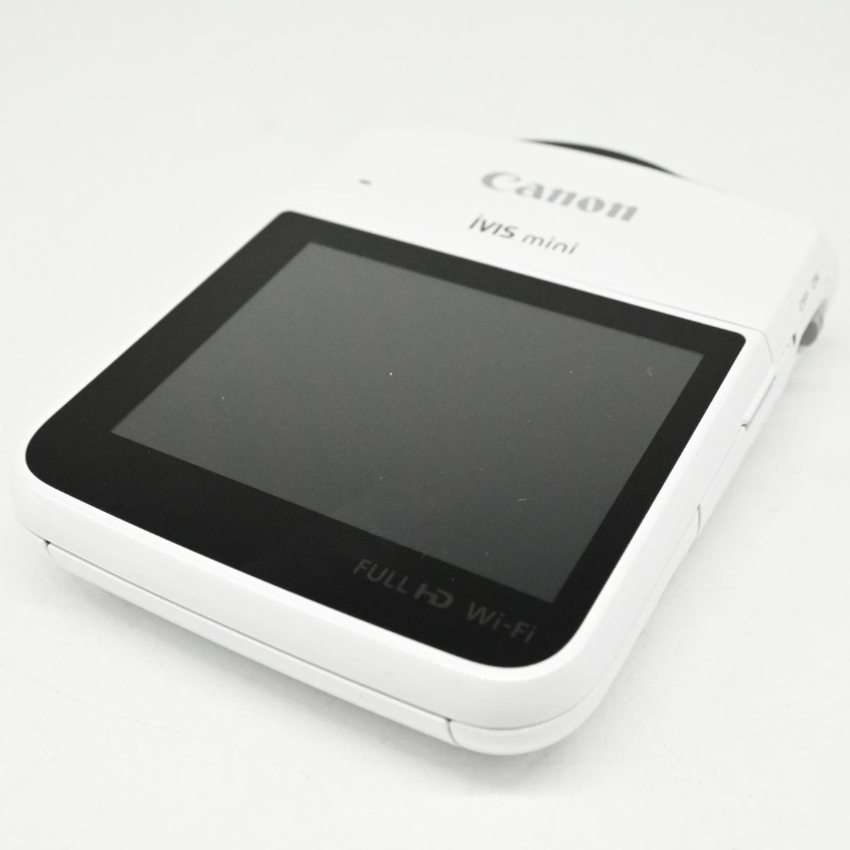 Canon iVIS mini ビデオカメラ　ホワイト　レア CANON IVIS mini ホワイト Canon ivis mini ホワイト 廃盤 デジタル