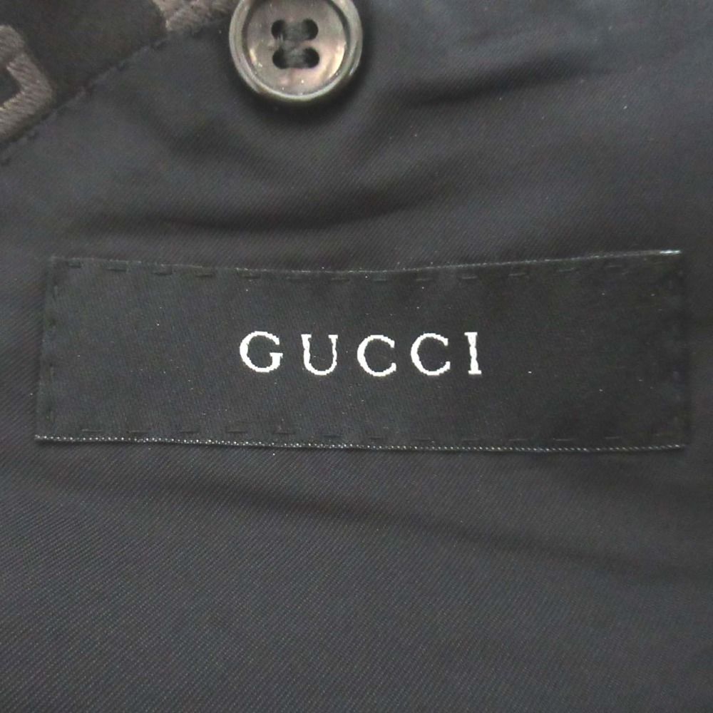 美品 GUCCI グッチ トムフォード期 ホースビット柄 ジャガード シェル