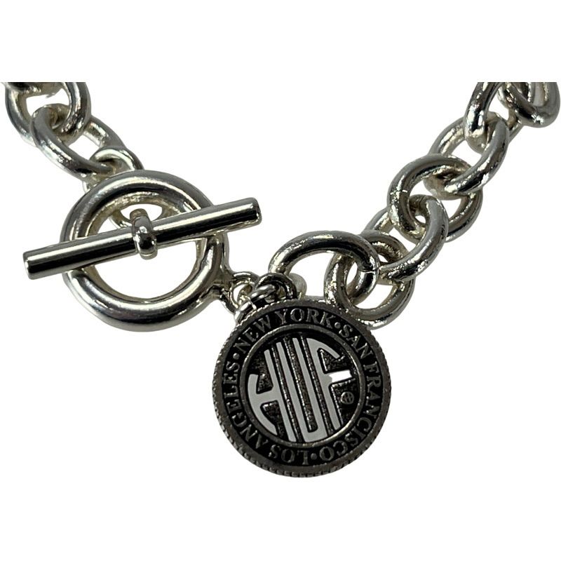 HUF ブレスレット /REGIONAL BRACELET SILVER S/M HUF（ハフ）の「REGIONAL BRACELET SILVER / HUF ブレスレット