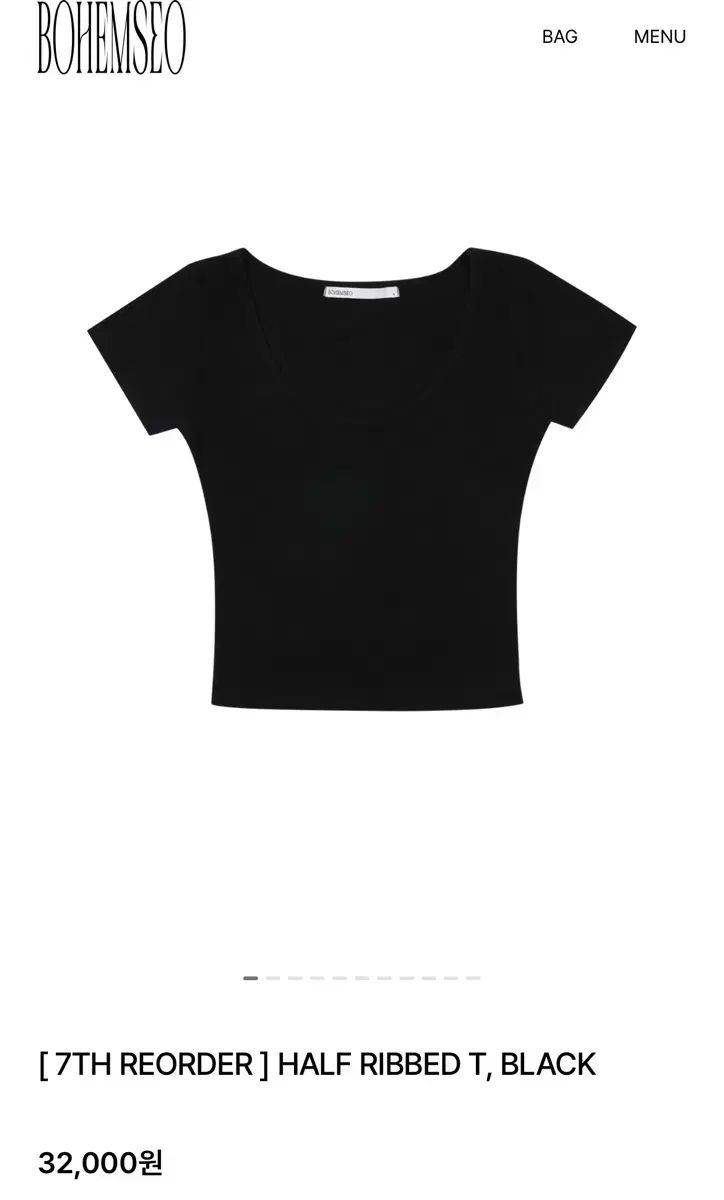 BOHEMSEO(ボヘミアンソウル) HALF RIBBED T - メルカリ