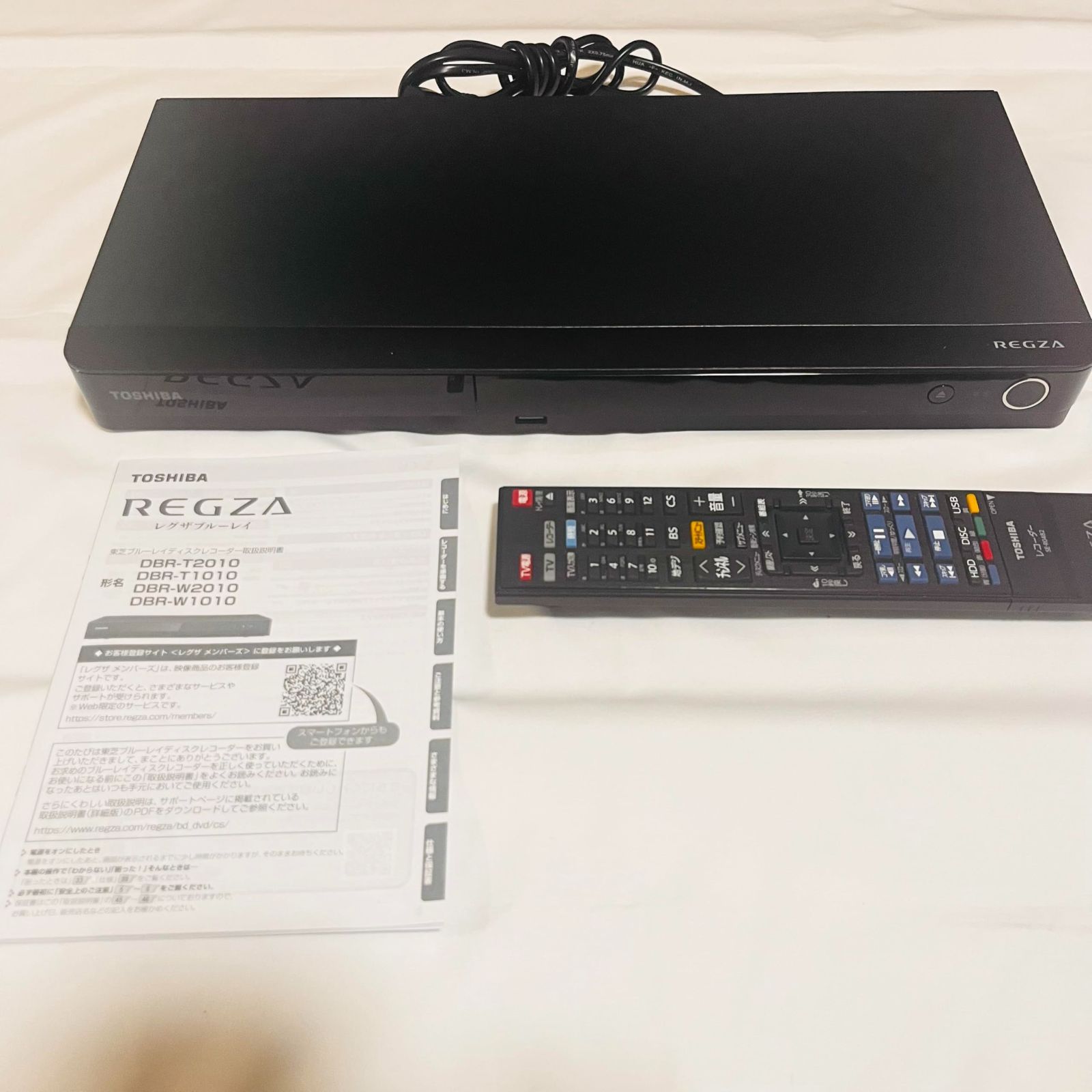 TOSHIBA REGZAブルーレイレコーダー DBR-T1010 2023年製 仕様表：DBR-T2010/T1010｜REGZA<レグザ>