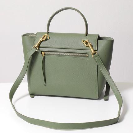 再入荷！CELINE 新品・未使用 ベルトバック マイクロ ライトカーキ 