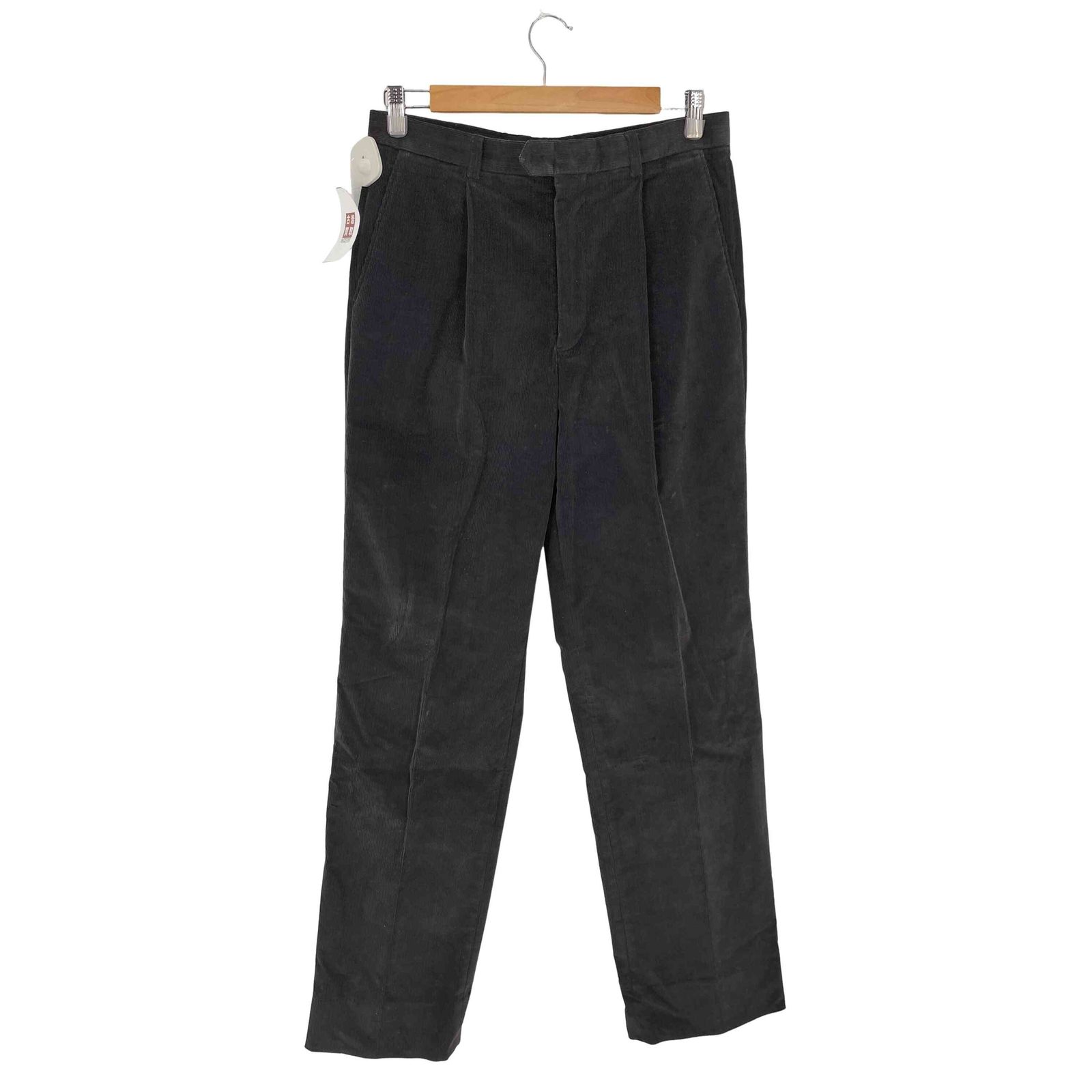 アルマーニコレツィオーニ ARMANI COLLEZIONI 00s 細畝コーデュロイ タックワイドパンツ メンズ JPN：S 