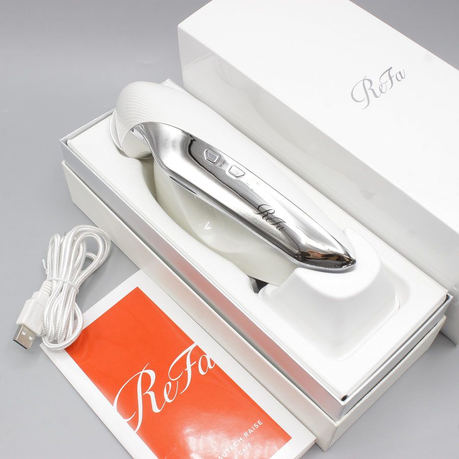 【新品未使用】リファ ビューテック レイズ ホワイト RE-AA02A 未使用リファビューテックレイズRE-AA02A WHITE