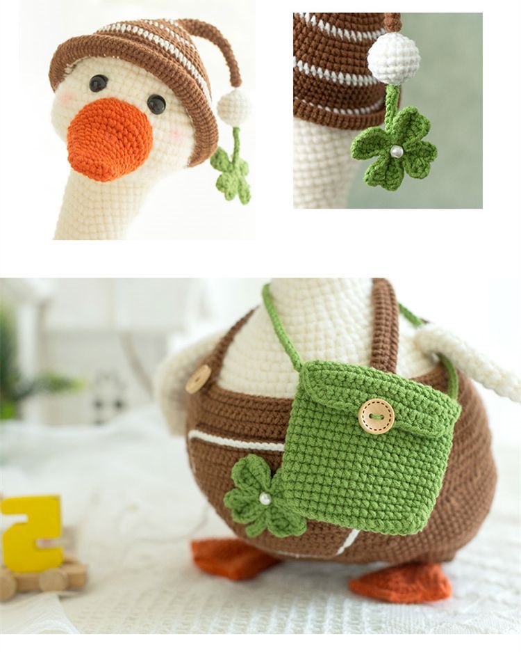 ハンドメイド　ガチョウ アヒル　あみぐるみ　レシピ